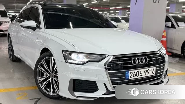 Audi A6 (C8) 2022 Белый из Кореи