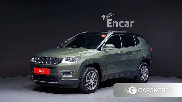 Jeep Compass 2nd Generation 2020 Зеленый из Кореи