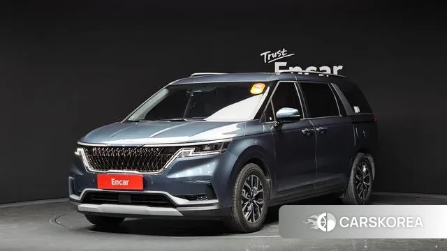 Kia Carnival 4th generation 2021 Синий из Кореи