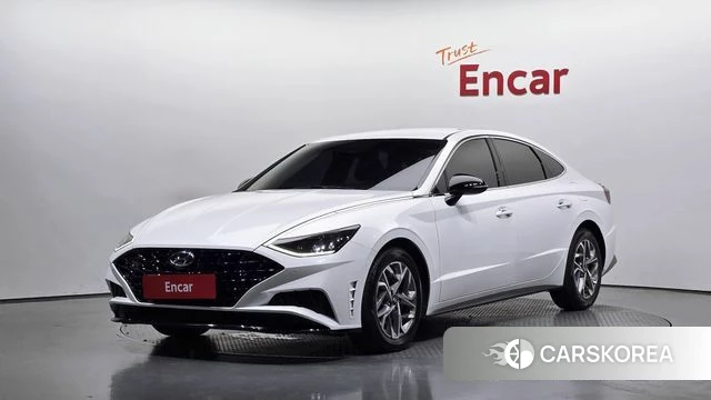 Hyundai Sonata (DN8) 2022 Белый из Кореи