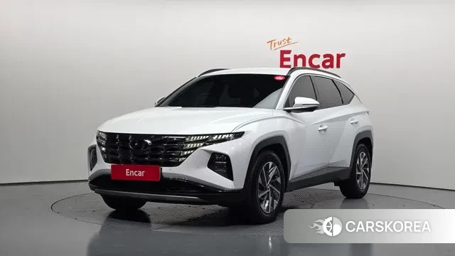 Hyundai Tucson Hybrid (NX4) 2023 Белый из Кореи