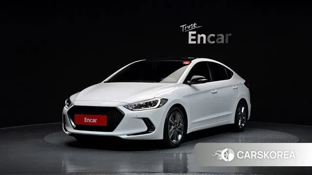 Hyundai Avante AD 2018 Белый из Кореи