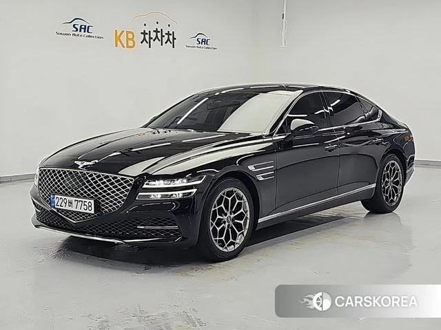 Genesis G80 (RG3) 2021 Черный из Кореи