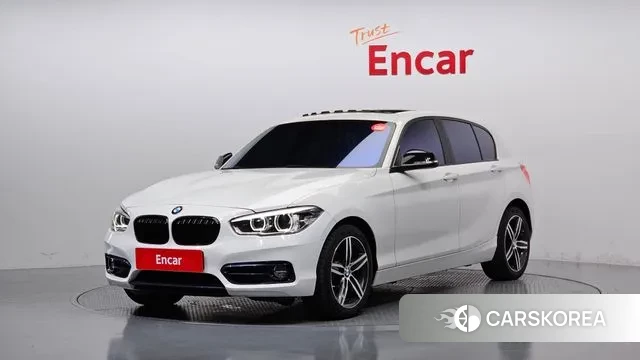 BMW 1 Series (F20) 2018 Белый из Кореи