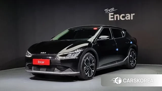 Kia EV6 2022 Черный из Кореи