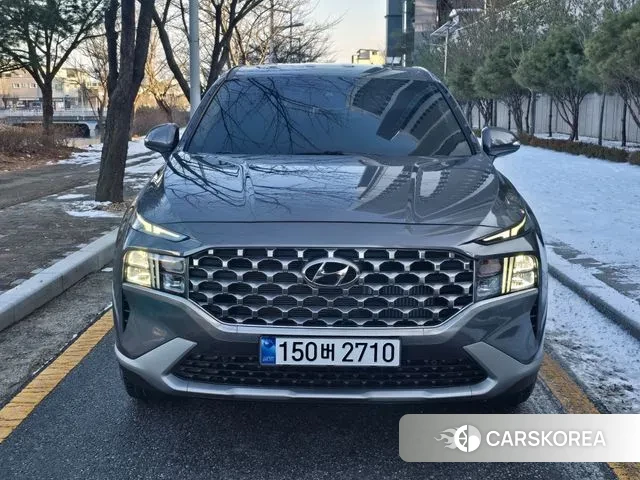 Hyundai The New Santa Fe 2022 Серый из Кореи