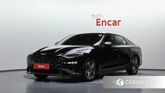 Kia K8 Hybrid 2022 Черный из Кореи