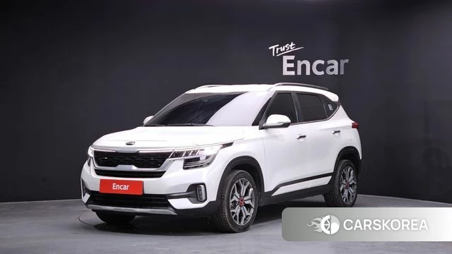 Kia Seltos 2021 Белый из Кореи
