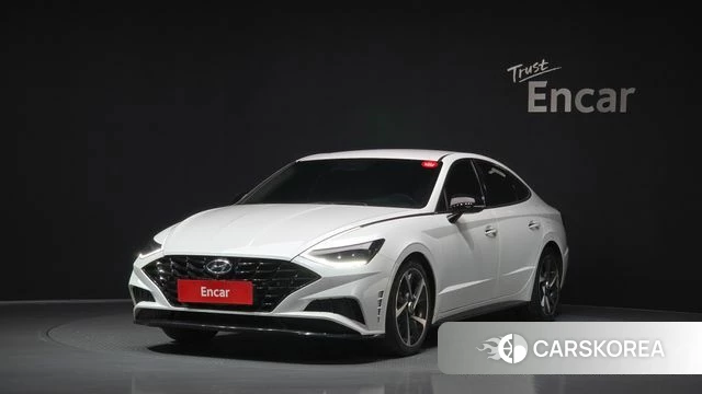Hyundai Sonata (DN8) 2020 Белый из Кореи