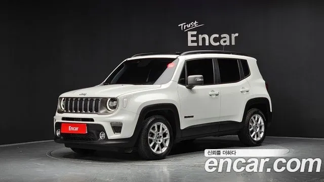 Jeep Renegade 2021 Белый из Кореи
