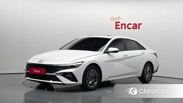Hyundai The New Avante (CN7) 2023 Белый из Кореи