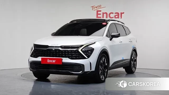 Kia Sportage 5th Generation 2021 Белый из Кореи