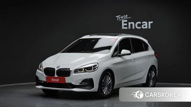 BMW 2 Series Active Tourer (F45) 2021 Белый из Кореи