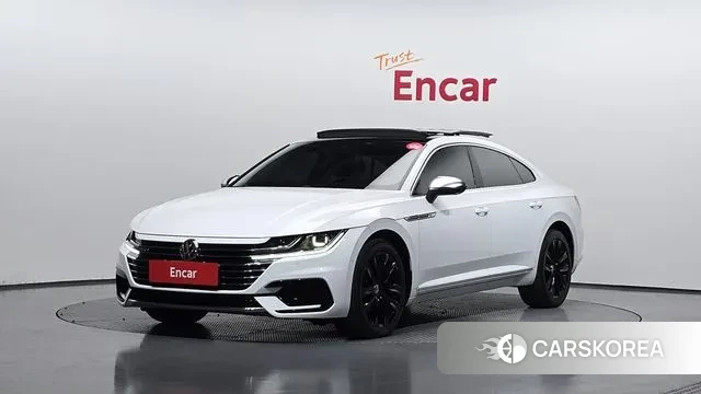 Volkswagen Arteon 2019 Белый из Кореи