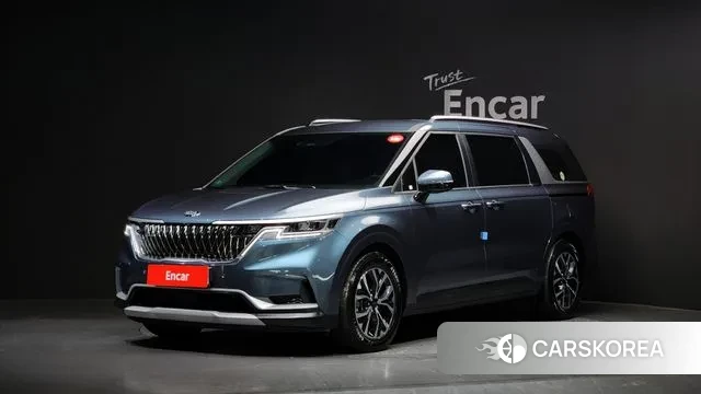 Kia Carnival 4th generation 2021 Синий из Кореи