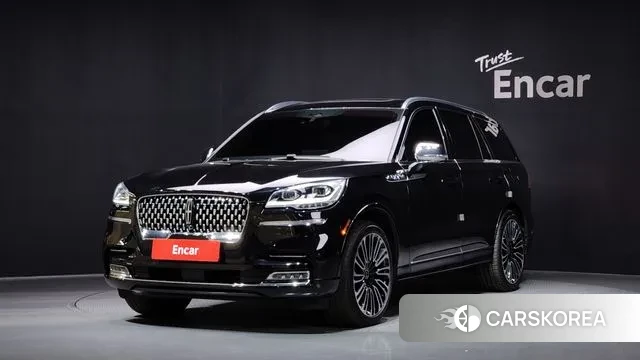 Lincoln Aviator 2nd generation 2021 Черный из Кореи