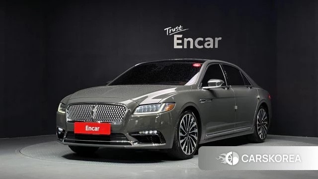 Lincoln Continental 10th Generation 2018 Серый из Кореи