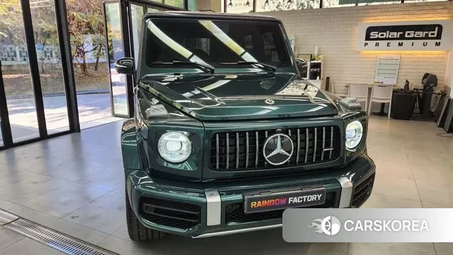 Mercedes-Benz G-Class W463b 2023 Темно-зеленый из Кореи