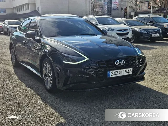 Hyundai Sonata (DN8) 2021 Черный из Кореи