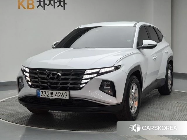 Hyundai Tucson (NX4) 2023 Белый из Кореи