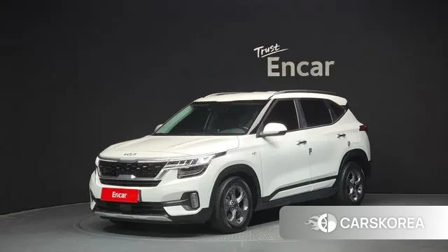 Kia Seltos 2022 Белый из Кореи
