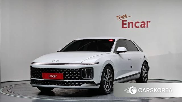 Hyundai Grandeur Hybrid (GN7) 2023 Белый из Кореи