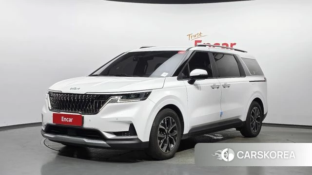 Kia Carnival 4th generation 2021 Белый из Кореи