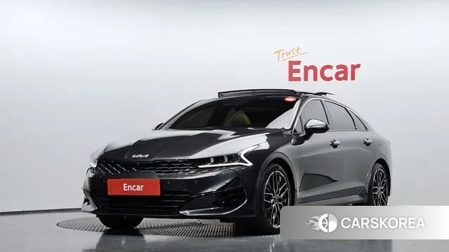 Kia K5 3rd generation 2022 Серый из Кореи