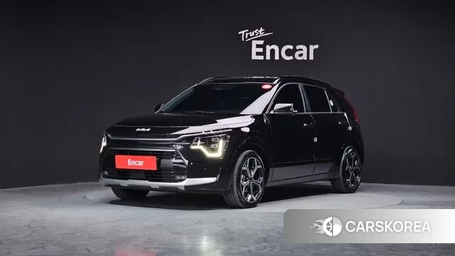 Kia Di Ol Nu Niro 2022 Черный из Кореи