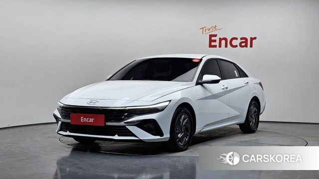Hyundai The New Avante Hybrid (CN7) 2025 Белый из Кореи