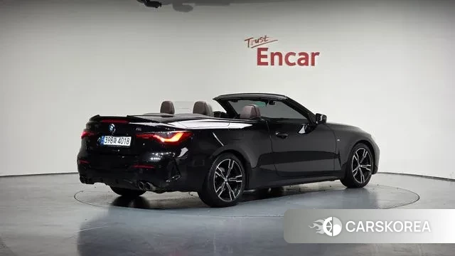 BMW 4 Series (G22) 2021 Черный из Кореи