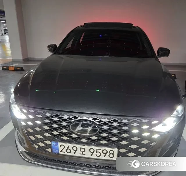 Hyundai The New Grandeur IG 2021 Серый из Кореи