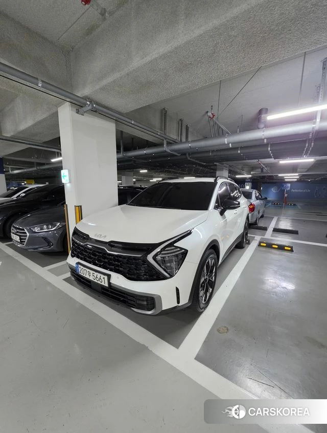 Kia Sportage 5th Generation 2021 Белый из Кореи