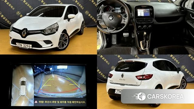 Renault Korea (Samsung) Clio 2018 Белый из Кореи