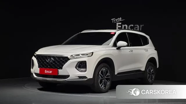 Hyundai Santa Fe TM 2018 Белый из Кореи
