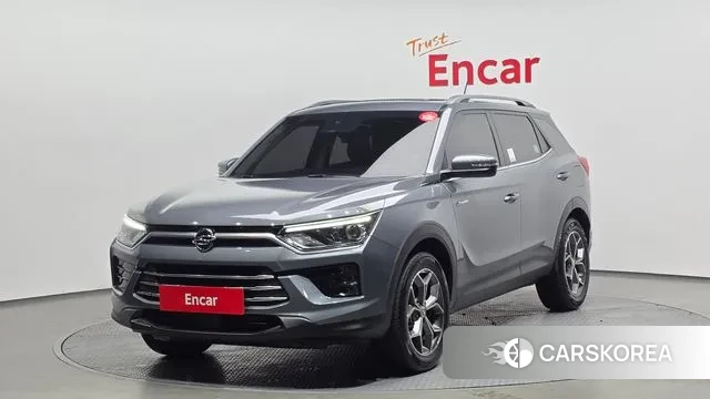 Ssangyong Beautiful Korando 2021 Серый из Кореи