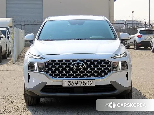 Hyundai The New Santa Fe 2021 Белый из Кореи