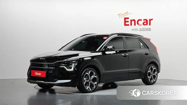 Kia Di Ol Nu Niro 2022 Черный из Кореи