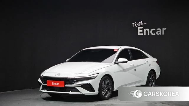 Hyundai The New Avante (CN7) 2026 Белый из Кореи