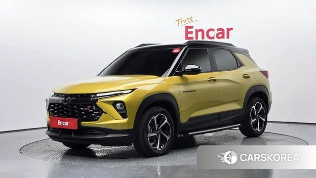Chevrolet (GM Daewoo) The New Trail Blazer 2024 Желтый из Кореи