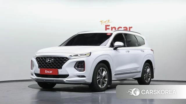 Hyundai Santa Fe TM 2020 Белый из Кореи
