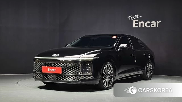 Hyundai Grandeur (GN7) 2024 Черный из Кореи