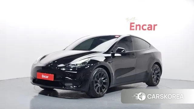 Tesla Model Y 2024 Черный из Кореи