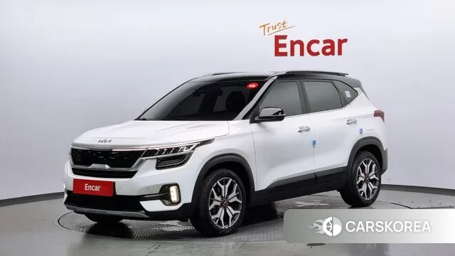 Kia Seltos 2021 Белый из Кореи