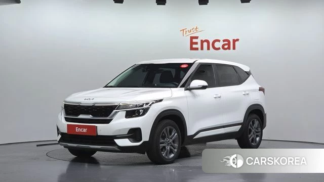 Kia Seltos 2021 Белый из Кореи