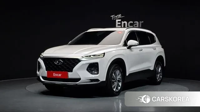 Hyundai Santa Fe TM 2019 Белый из Кореи