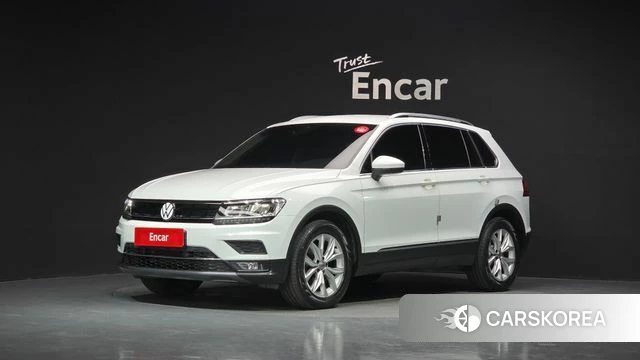 Volkswagen Tiguan second Generation 2020 Белый из Кореи