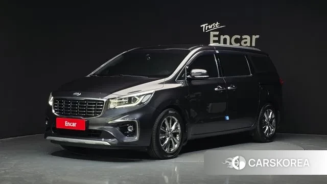 Kia The New Carnival 2019 Черный из Кореи