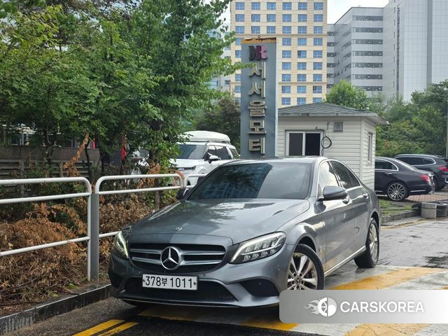 Mercedes-Benz C-Class W205 2020 Серый из Кореи