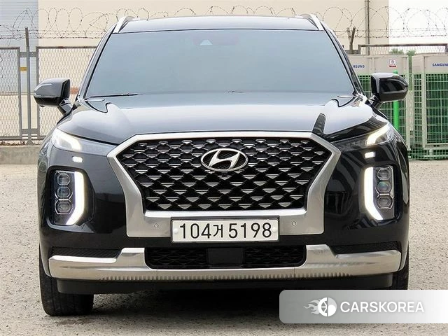 Hyundai Palisade 2022 Черный из Кореи